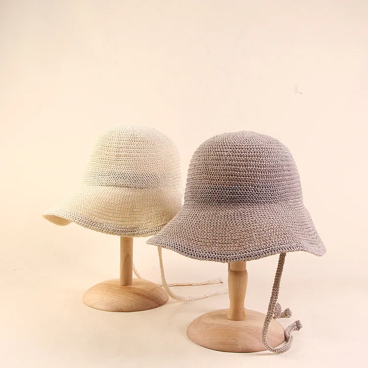 Новый продукт разноцветная Рыбацкая шляпа женская уличная для подбородка с