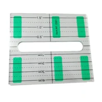 Лоскутная линейка шаблон Sashlee одеяло шаблон-" для швейной машины# QR-LD6