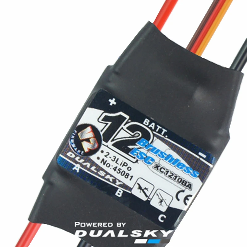 

DualSky Xcontroller BA 60A 40A 30A 25A 18A 12A Brushless Sensorless ESC V2 With UBEC For Rc Car / Rc Model Accessories