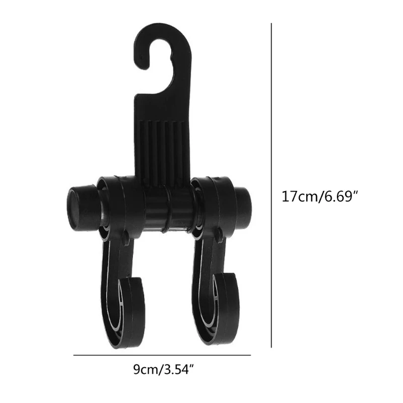 

2pcs Car Seat Hook Headrest Hanger Seat Back Storage Hook Hanger Bag Holder Universal Multifunction Hook For Car