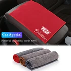 Автомобильный логотип, прочное впитывающее полотенце, чистящая тряпка, автомобильные аксессуары для интерьера для Cadillac Escalade SRX CTS XT5 ATS BLS STS CT4 CT5 CT6