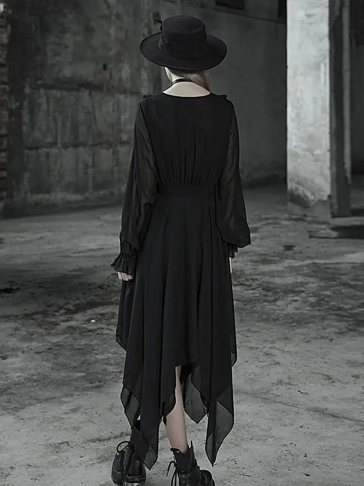 Женское шифоновое платье макси с высокой талией PQ545|Женские платья| |