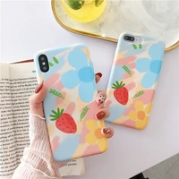 soft cover small flower hyuna style mobile phone case for apple iphone 6 6s 7 7s 8 8s xr xs max 11 pro max case