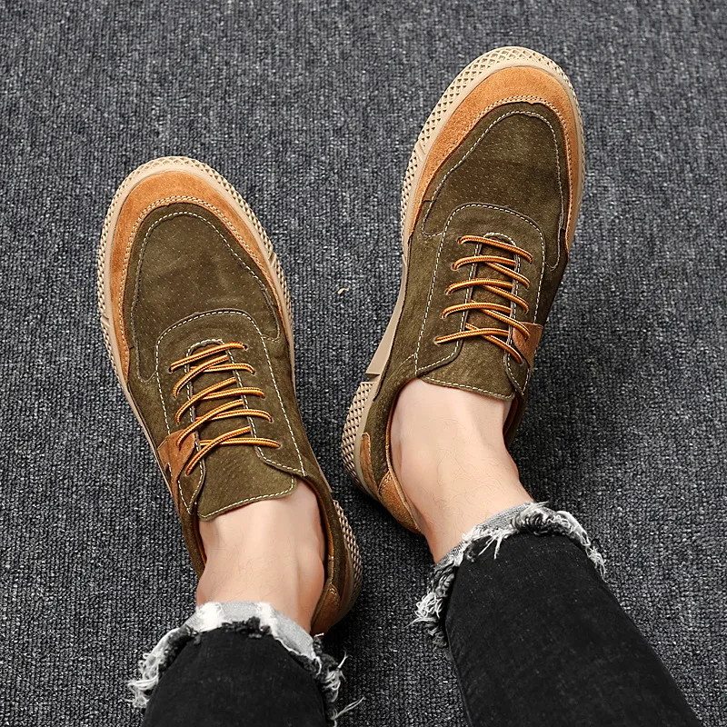 

Sports Casual Shoes Casual Fashion Sneakers Zapatos Casuales Men Shoes 2020 Mens Leather Man For Causal Leisure Men's