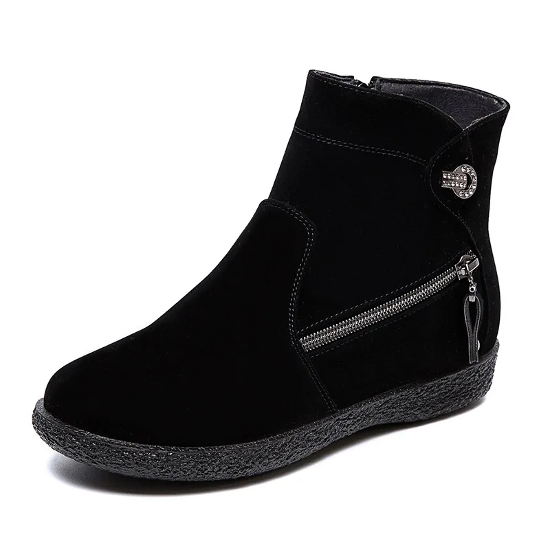 

Женские зимние ботинки на молнии, Размеры 35-43