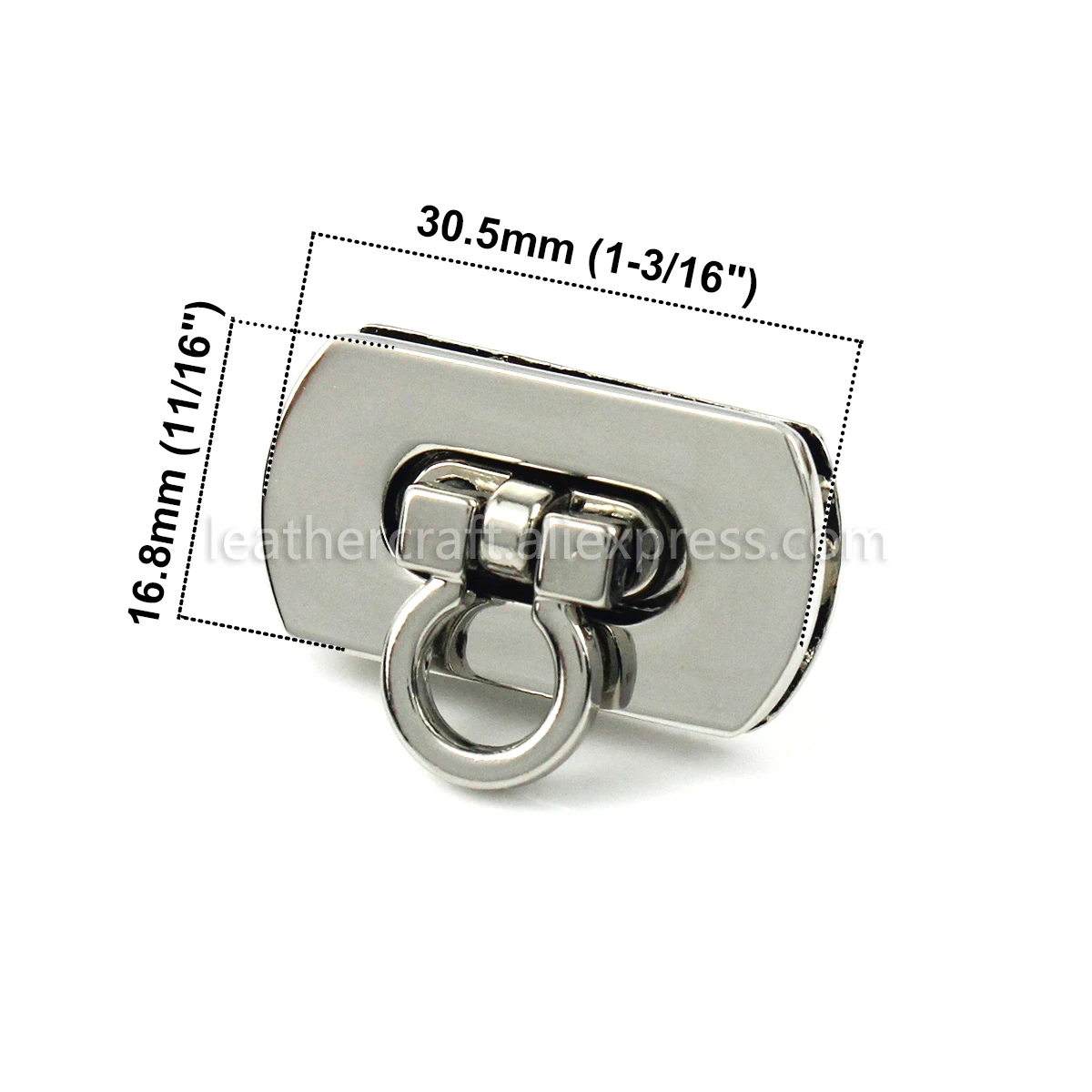 1 шт. металлическая складная застежка замок маленькая сумочка кожаный кошелек