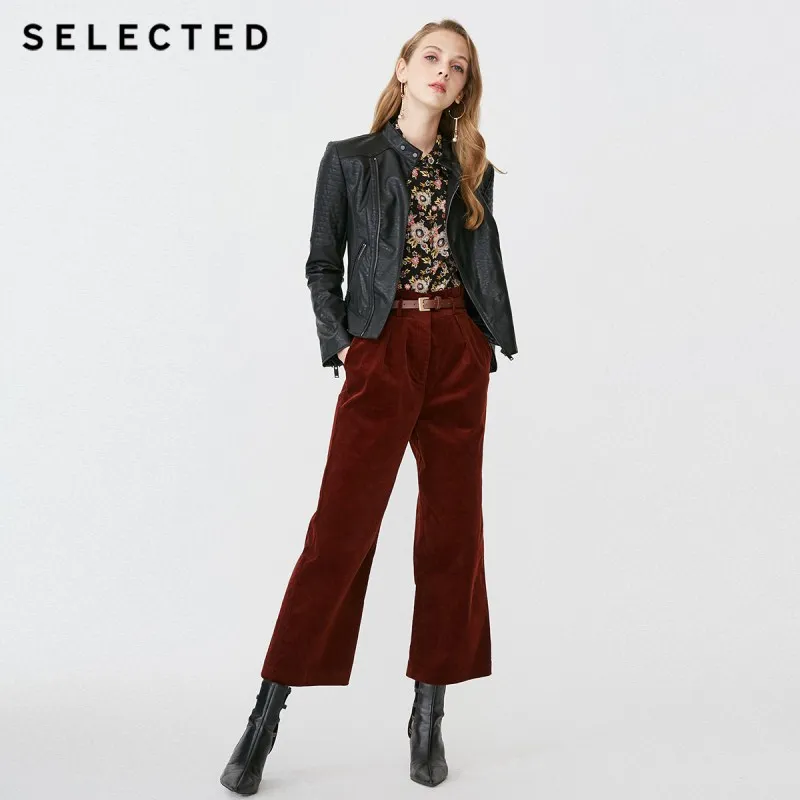 Женская мотоциклетная куртка из искусственной кожи Сезон осень-зима S | 4191P3502