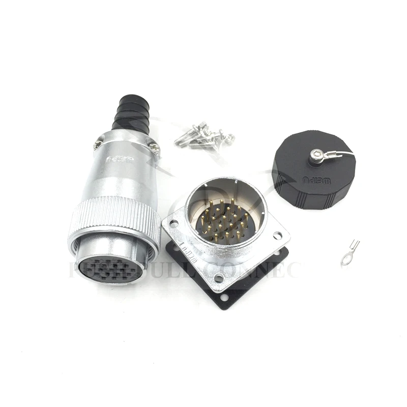Оригинальный разъем Weipu WS32 TQ + Z 4 6 8 10 10B 11 12 13 19 Pin женский вилка кабеля в рукаве