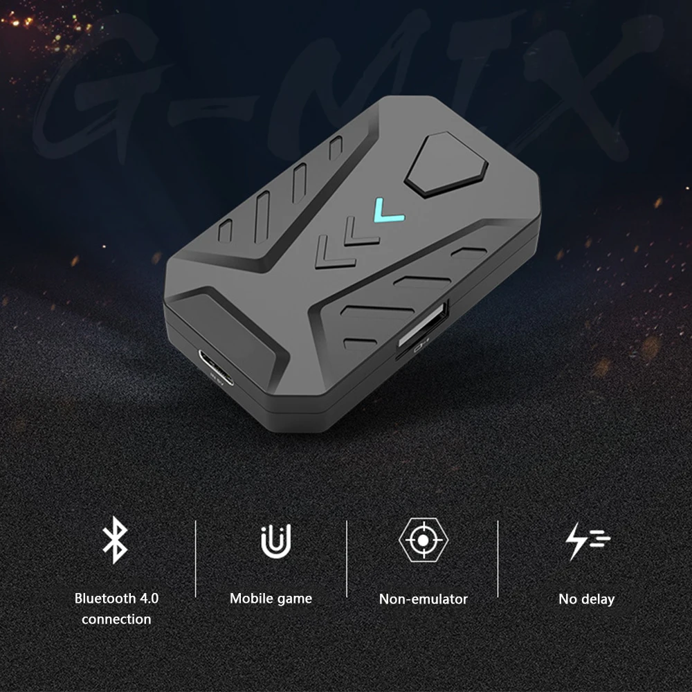 Подключи и играй PUBG мобильный Геймпад контроллер игровая клавиатура мышь Android