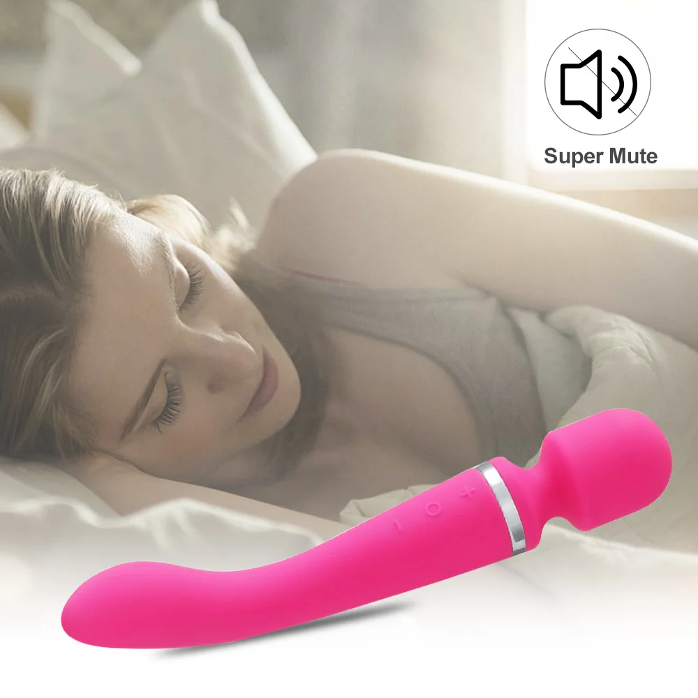 Фаллоимитатор вибратор интимные игрушки для женщин двойная головка безопасные