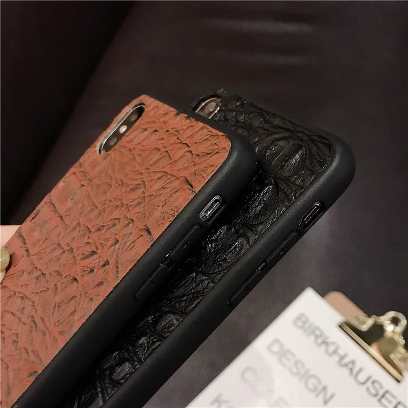 Чехол из ТПУ с кольцом для пальца и крокодиловой кожи Huawei P30 Pro чехол P20 Lite p30 Honor 20