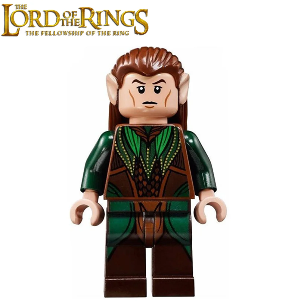 Singel продажа Властелин колец Mirkwood эльф Мини фигурки наряд Minifig сборка модели