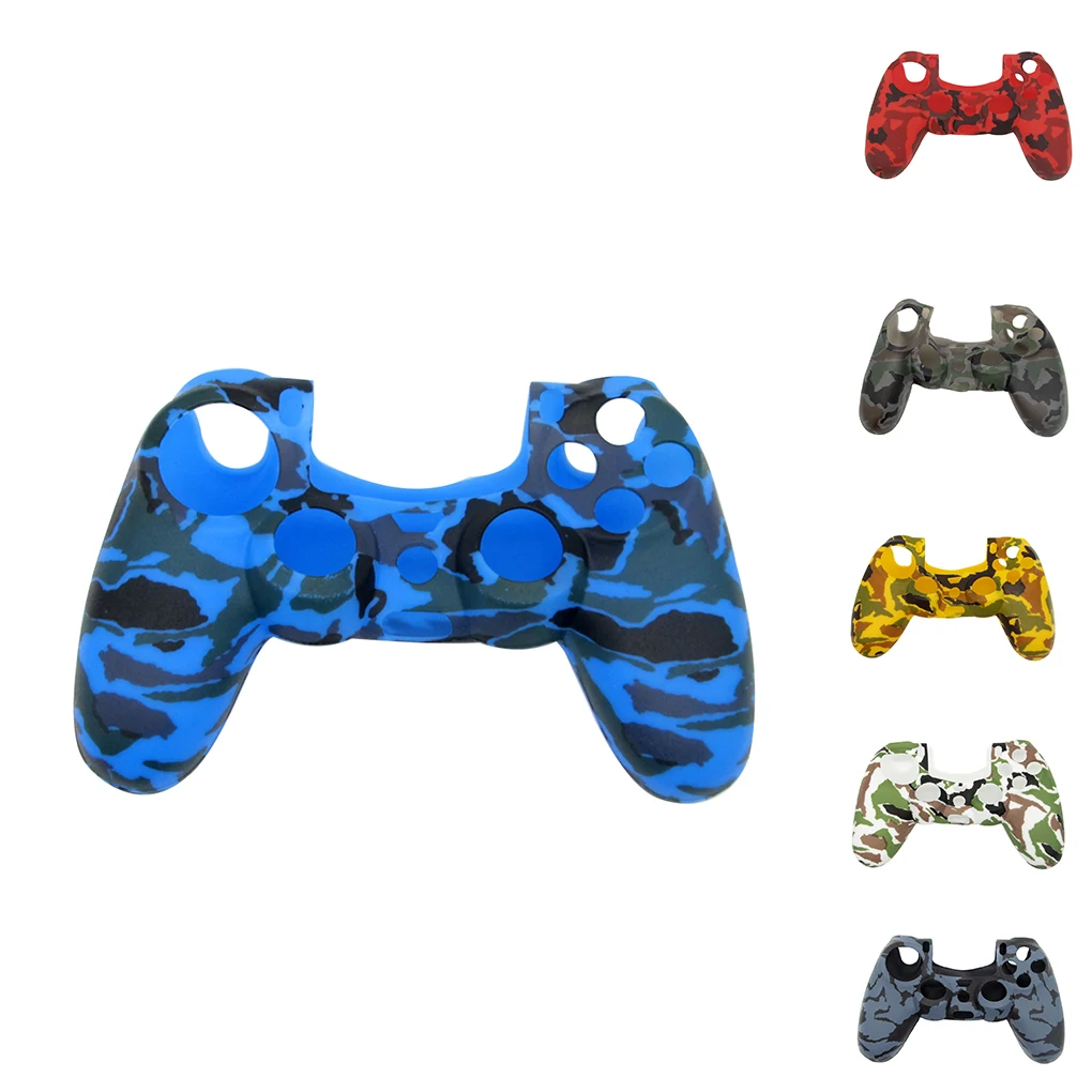 Сменный Чехол для беспроводного контроллера PS4 мягкий силиконовый гелевый
