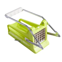 french fry cutter potato slicer push type double sided blades cut evenly removable for easy cleaning vegetable dicer lbs
