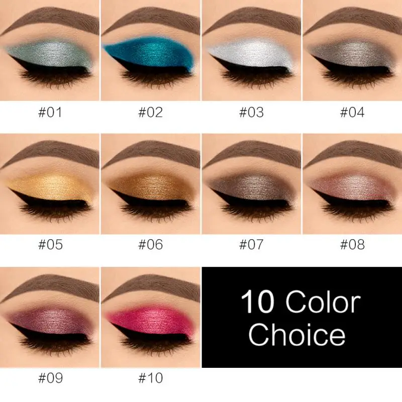 1 шт. металлы осветитель блестящие тени для макияжа жидкие мерцающие век
