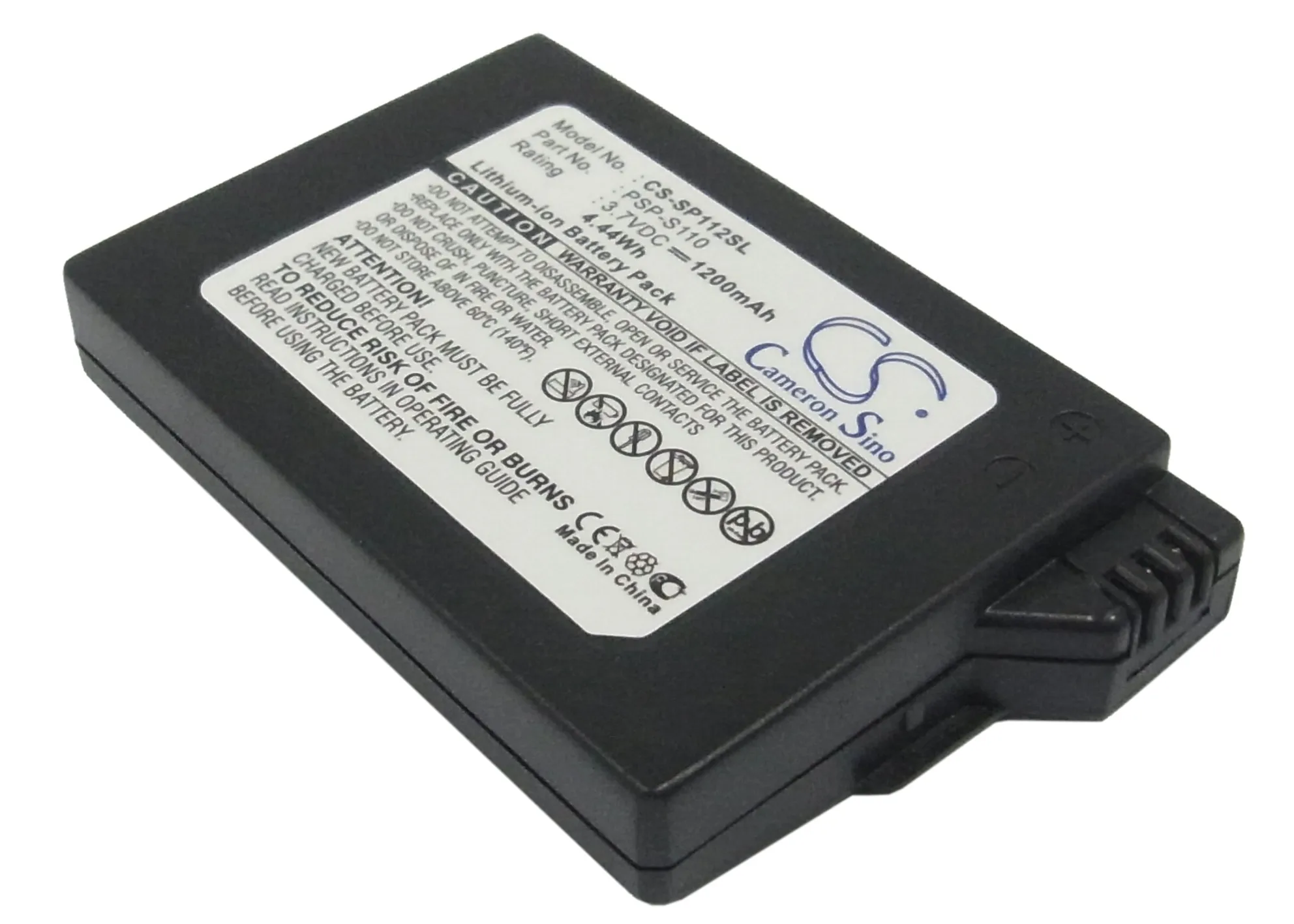 Аккумулятор премиум-класса для Sony Lite PSP 2th PSP-2000 PSP-3000 PSP-3004 Silm 1200 мА · ч/4.44втч |