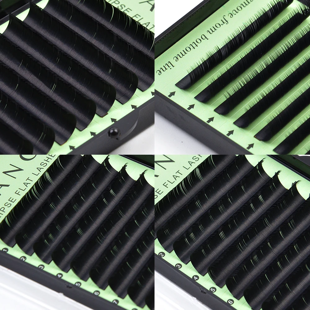 Накладные ресницы TDANCE в форме эллипса 100 лоток/Лот виде плоского накладных ресниц