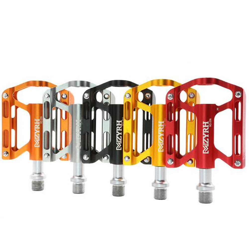 

1 Pair Of Aluminium Alloy Bike Bearings Foldable Riding Accessories Pedal Accessories Silver