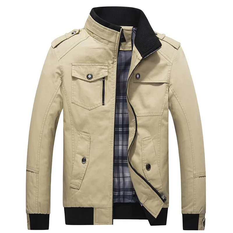 

Men's Jacket Cotton Washed Casual