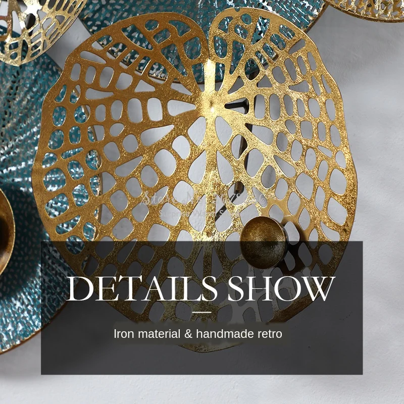 Креативный металлический кованый железный художественный декоративный