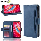 Кожаный чехол-Бумажник для телефона Xiaomi Mi Poco X3 NFC 10 10T Lite 9 SE CC9 Pro CC9E Redmi Note 7 8 8A 8T 9 K30 K20 9T Pro
