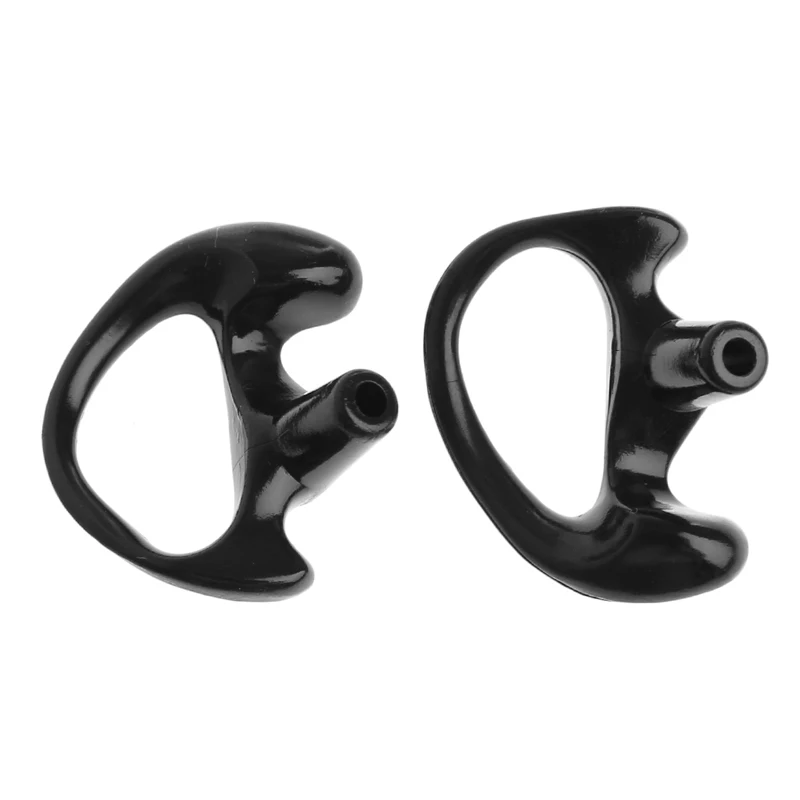 

1 Pair Soft Silicone Ear Bud For Two-Way Radio Covert Acoustic Tube Earpiece