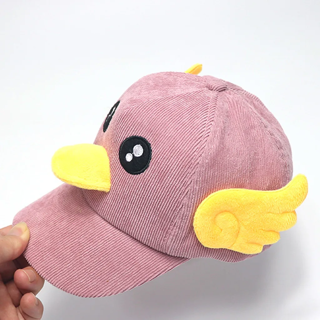 

Fashion Cap For Babies Boy Hats Soft Cotton Audio Sunhat Eaves Baseball Cap Sun Beret Hat Child