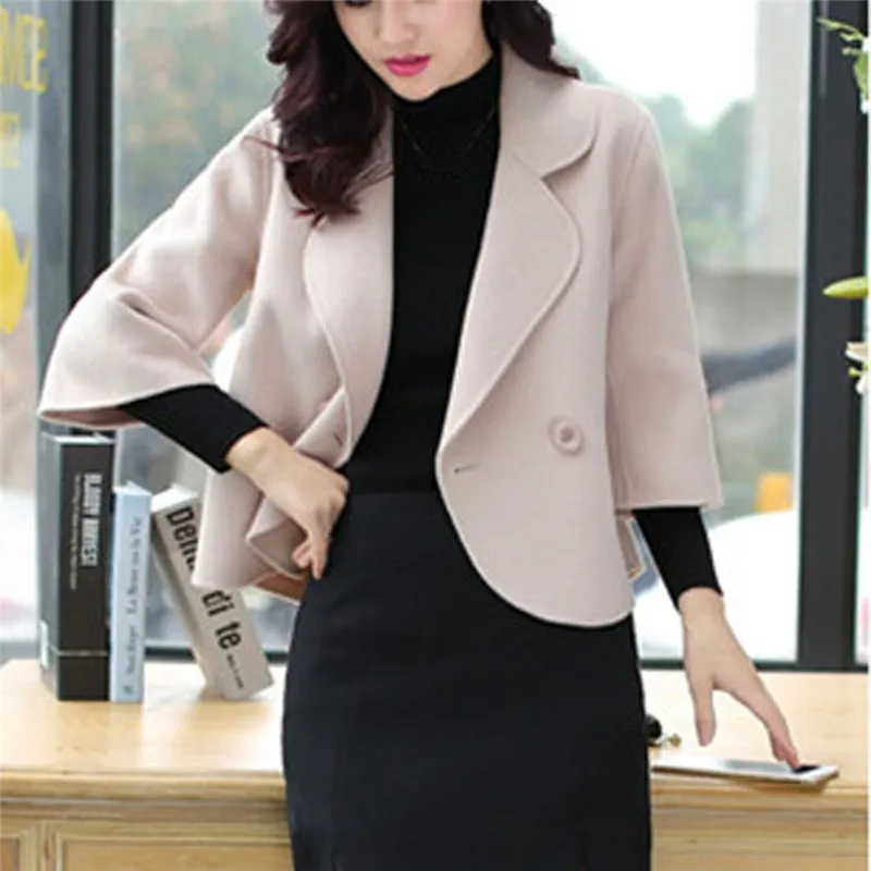 Хлопковое пальто женская короткая куртка новинка 2019 осенняя зимняя теплая парка