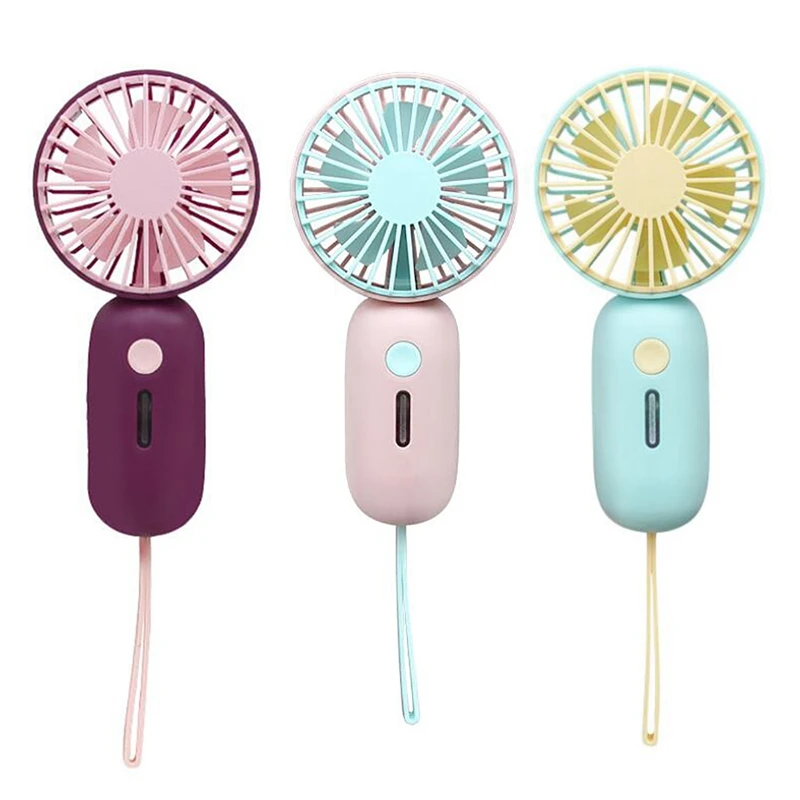 

New Handheld Fan USB Charging Mini Handheld Small Electric Fan Palm Mini Creative Small Fan