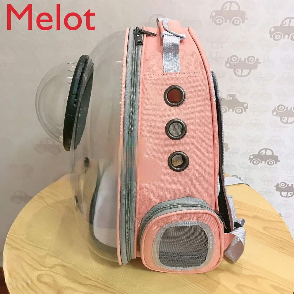 

Luxury Fashion Cat Backpack Fully Transparent Space Capsule out Pet Bag Backpack Cat Bag Supplies