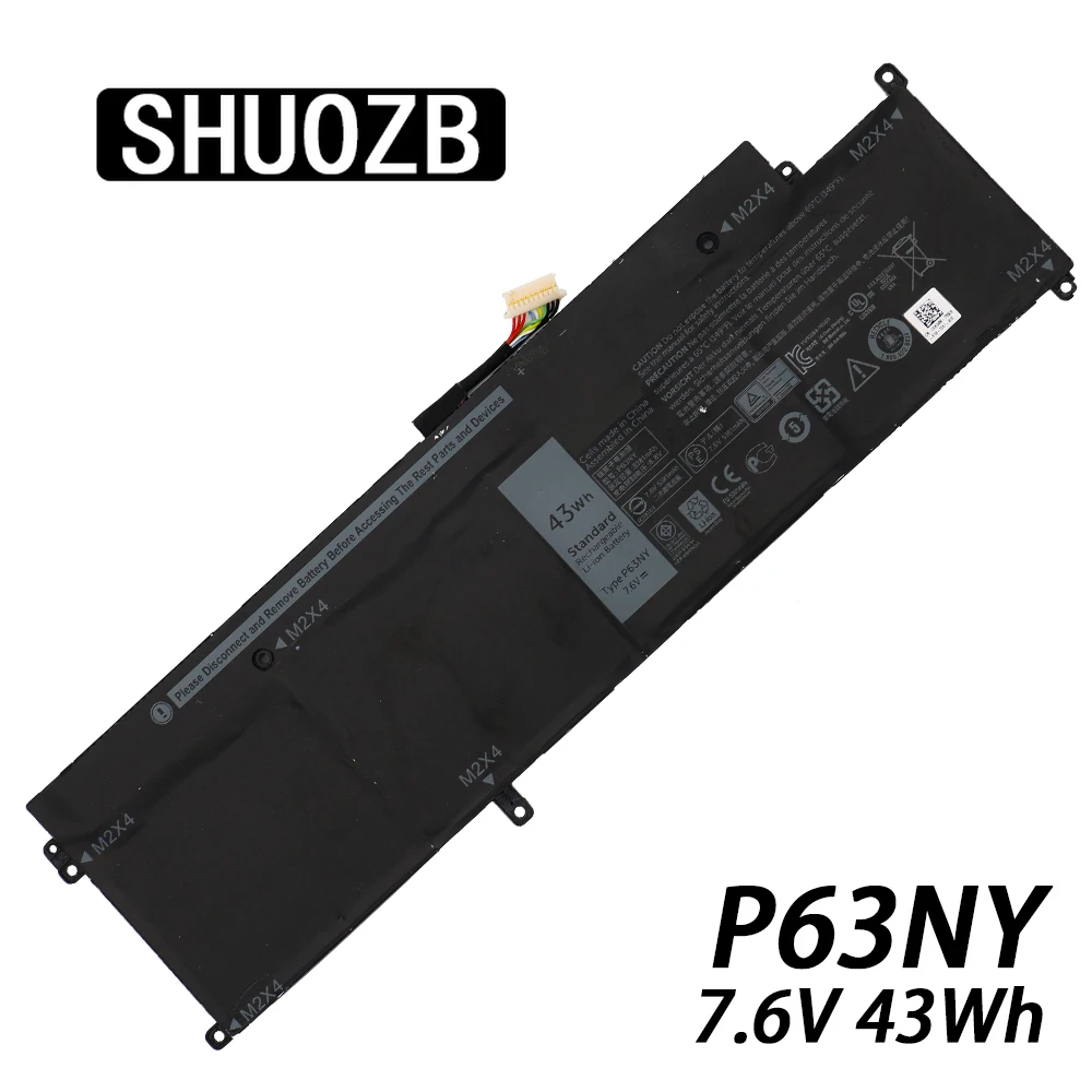 Старый P63NY N3KPR 7 6 В 43Wh Аккумулятор для ноутбука Dell Latitude 13 7370 series E7370 XCNR3 0XCNR3 WY7CG