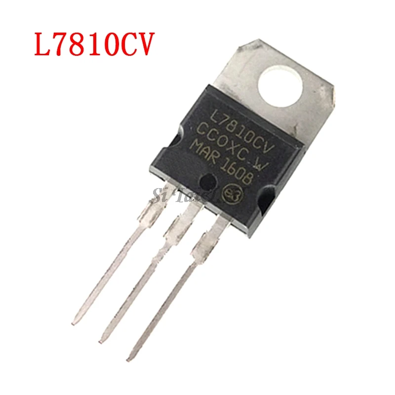 10 шт. L7810CV TO220 L7810C L7810 7810-220 Новый и оригинальный микросхема IC
