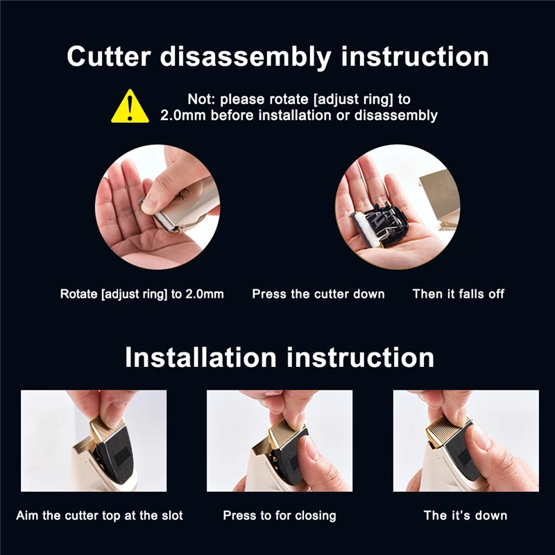 

Professional Pet Hair Trimmer Electric USB Rechargeable Cat Dog Clipper Grooming Cutters Powerful Shaver Machine For Animal 50