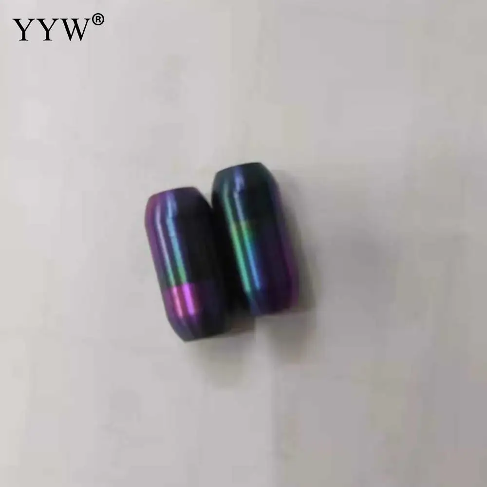 

Wholesale Stainless Steel Magnetic Clasp Plated Brushed Multi-Colored Sold By Lot Hole 5mm 6mm