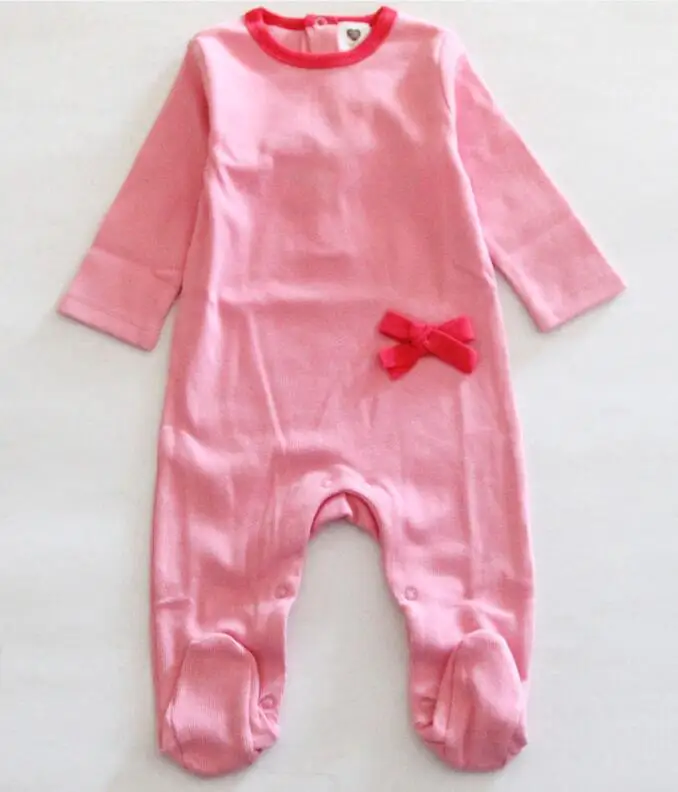 rib mid-pink Боди для малышей; пижамы; детская одежда с длинными рукавами; одежда для детей; комбинезоны для новорожденных; Одежда для мальчиков и девочек; Детский комбинезон - Цвет: rib mid-pink