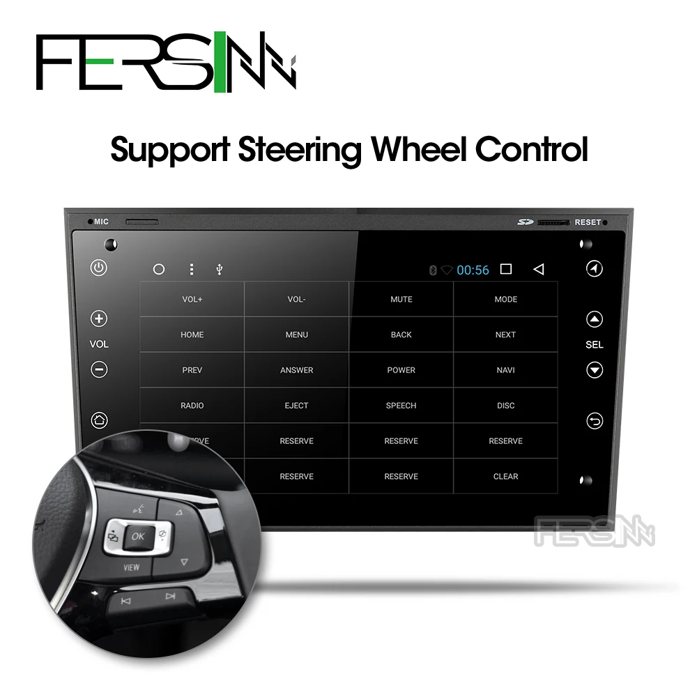 Fersinny 2G + 32G 8 core COB7060 Android 9 0 для OPEL Astra H Meriva Antara Zafira Veda Agila Corsa Vectra Автомобильная dvd