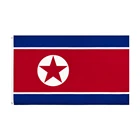Флаг Северной Кореи 3x5 футов