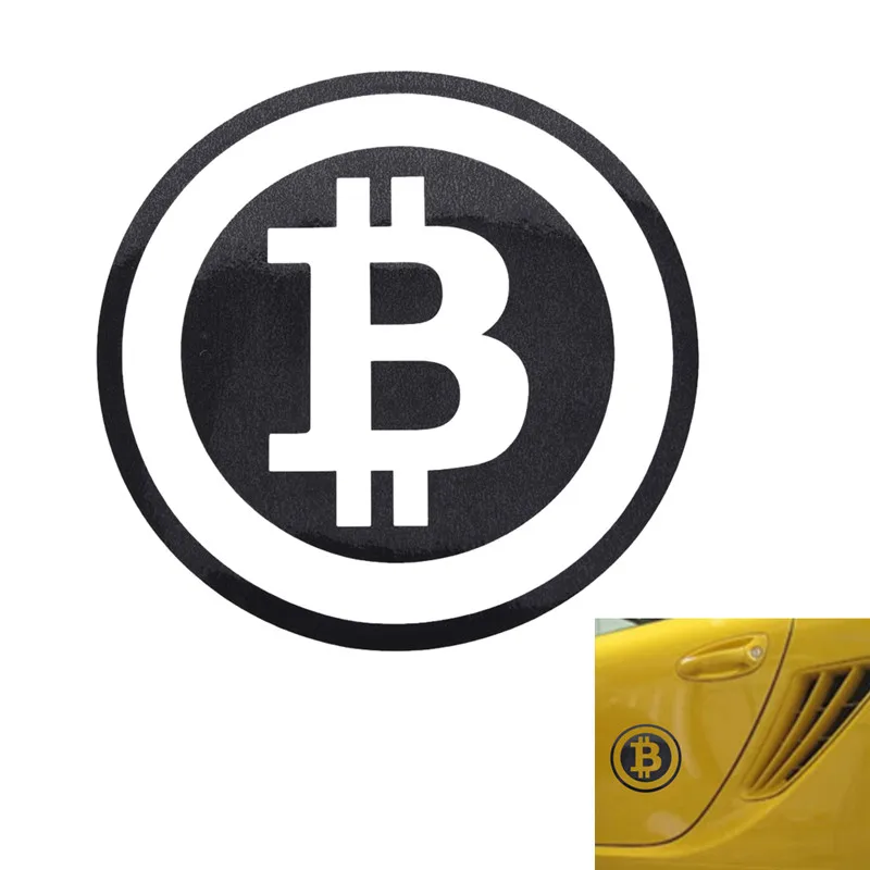 

Large Bitcoin Cryptocurrency Blockchain Freedom Sticker Vinyl Car Window Decal