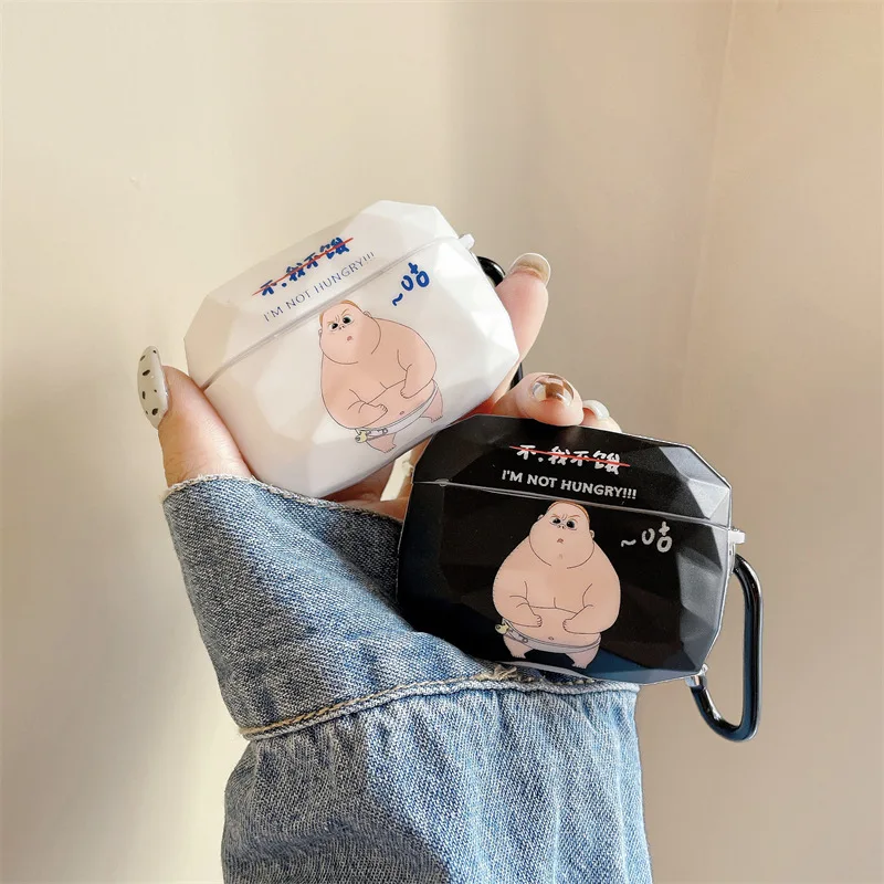 

Cartoon Fat Boy Earphone Case AirPods 1 and 2 Case Airpods Pro Case Airpod 3 Case Earphone Accessories Case
