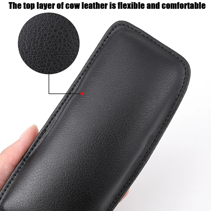 Кожаный наколенник для подушки салона автомобиля 1 шт. удобная эластичная