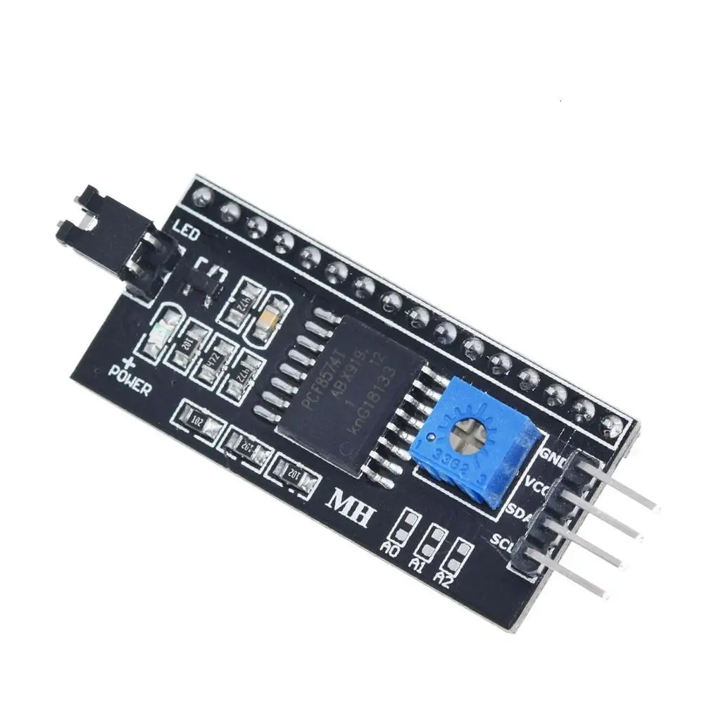 1 шт. модуль ЖКД синий зеленый экран IIC/igc 1602 для arduino 1602 lcd UNO r3 mega2560 lcd 1602 - Цвет: lcd1602 2004 Module