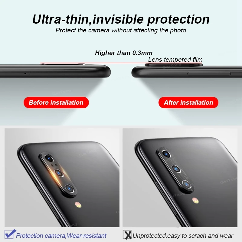 2 шт. защитное кольцо для объектива камеры Xiaomi Mi 9 SE 8 Mi9 Mi8 SE|Защитные стёкла и плёнки телефонов| |