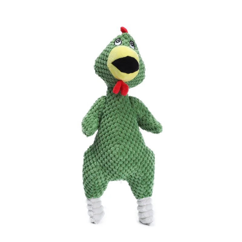 

New Pet Plush Toy Pineapple Fleece Scream Chicken Dog Bite Interactive Toy Dog Chew Toys Pet Toys Pet Products for Dog