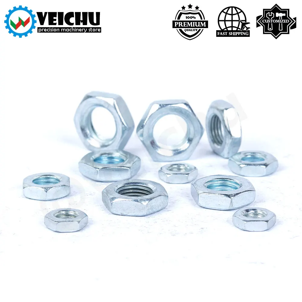 VEICHU 1/2/4/5/10/20 шт. M6/M8/M10/M12/M16 тонкая/грубая резьба углеродная/нержавеющая сталь