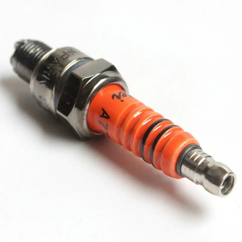 

1Pc Spark Plug A7TC A7TJC 3 Electrode GY6 50cc-125cc Moped Scooter ATV Quads мопед альфа Motorcycle Ignition