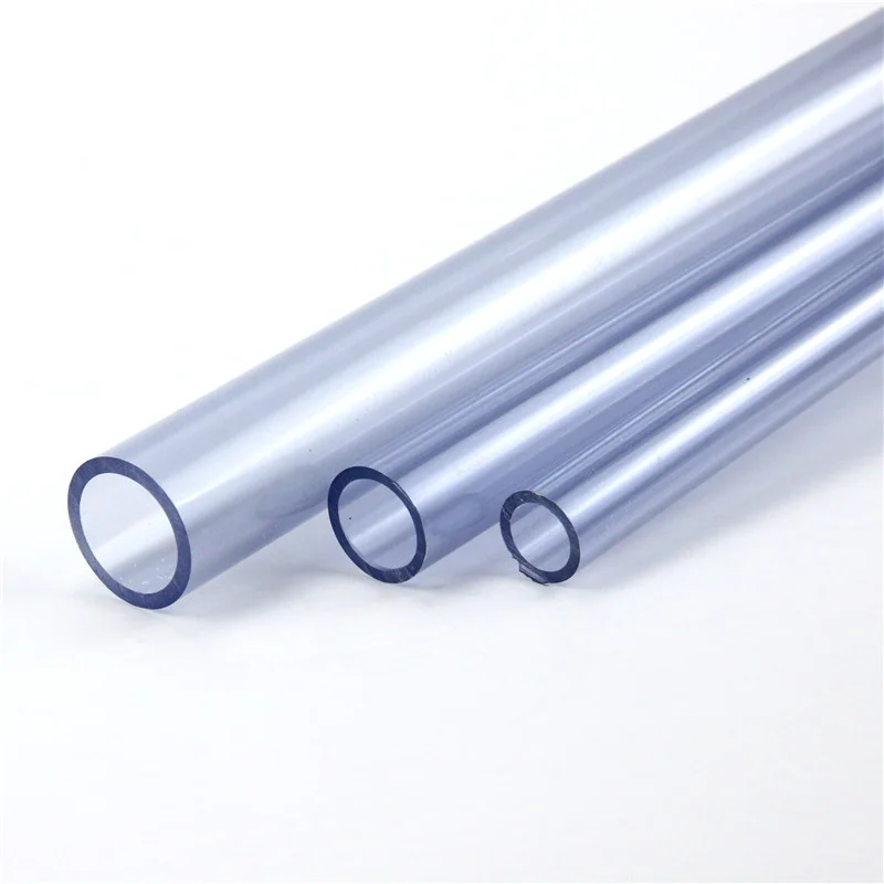Transparent tube UPVC Pipe Hi-quality Water Supply Irrigation Fish Tank PVC Aquarium 1 Pcs (50cm) | Обустройство дома