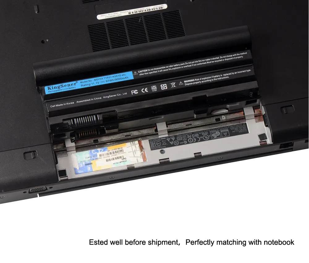 Аккумулятор KingSener M5Y0X для ноутбука DELL Latitude E6420 E6520 E5420 E5520 E6430 E5530 E5430 71R31 NHXVW T54FJ 11 1 V 97WH