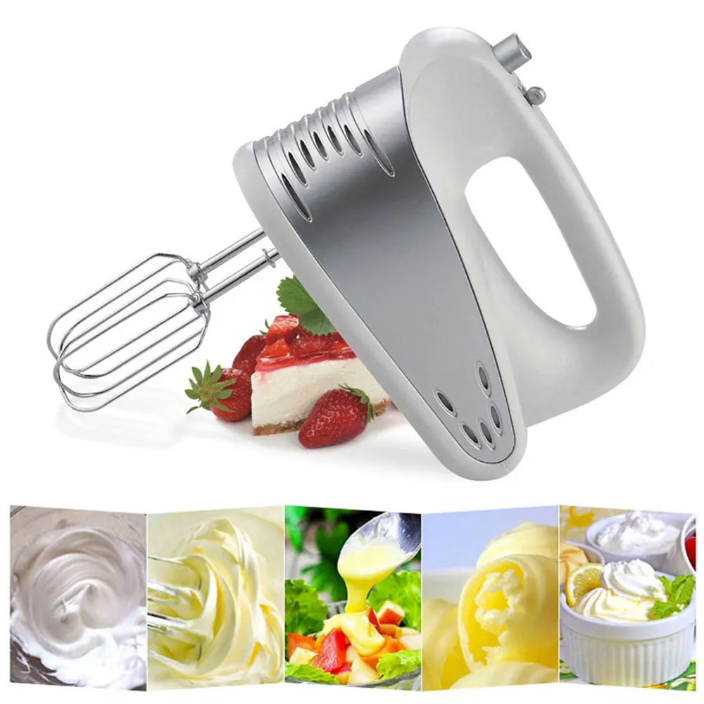 Штепсельная Вилка европейского стандарта Электрический 5 Скорость ручной миксер