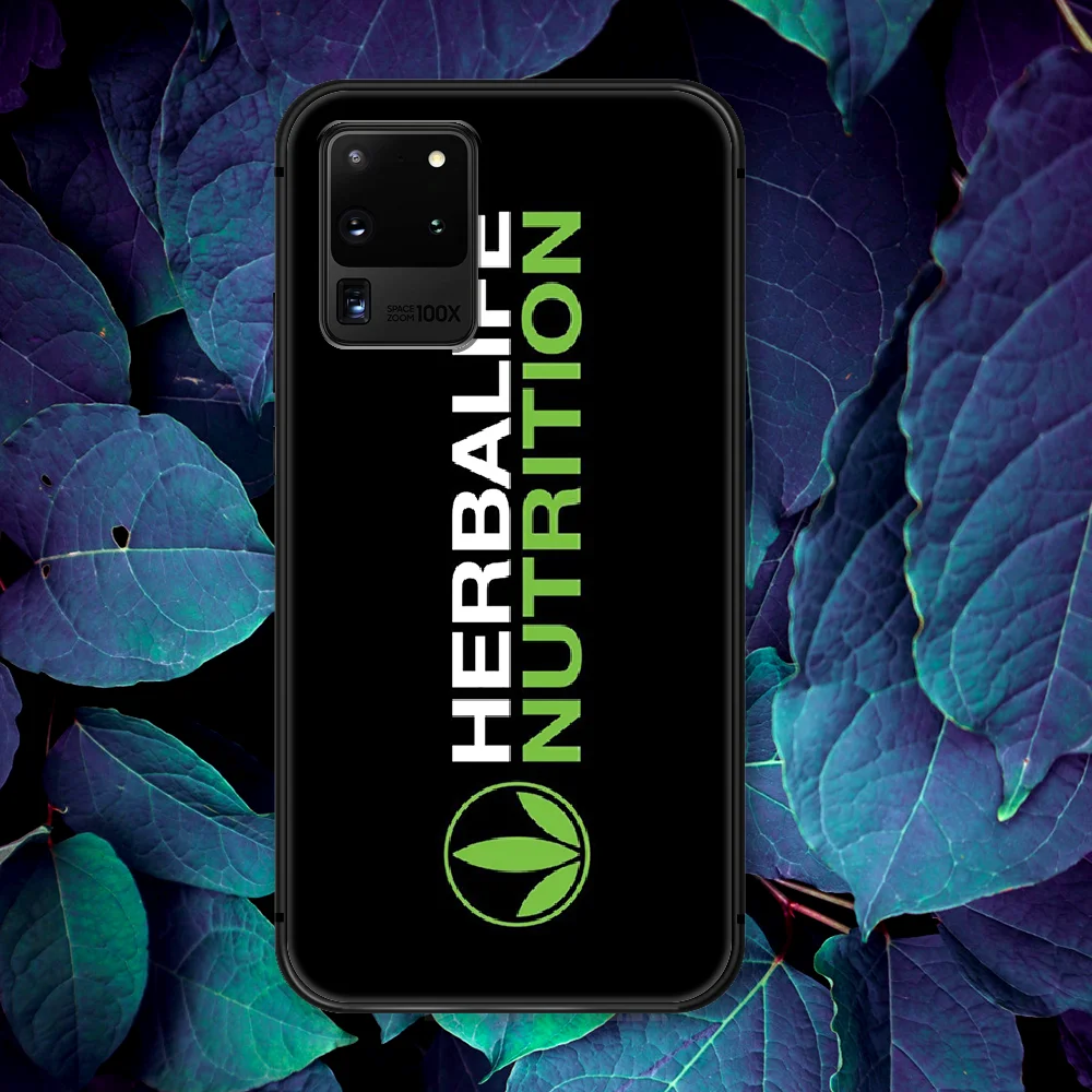 

Herbalife Brand Phone Case For Samsung Galaxy Note S 8 9 10 20 Plus E Lite Uitra black Bumper Tpu Hoesjes Soft Funda 3D Cell