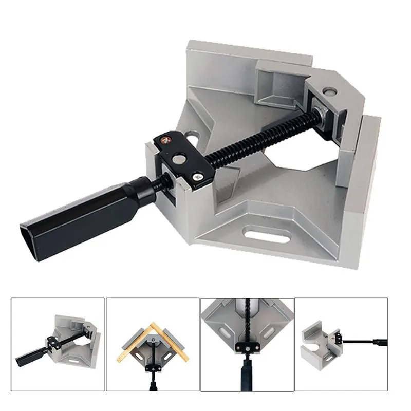 Однорычажный зажим под прямым углом 90 градусов деревообрабатывающий каркас